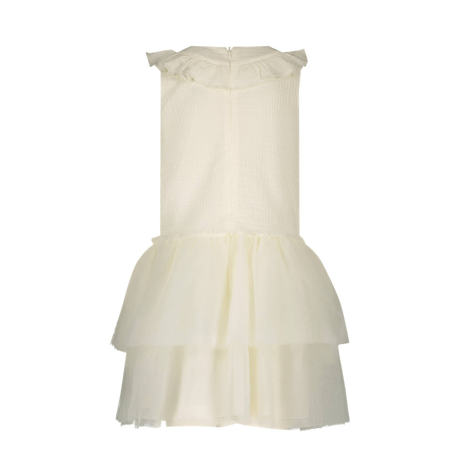 Le Chic midi jurk ecru