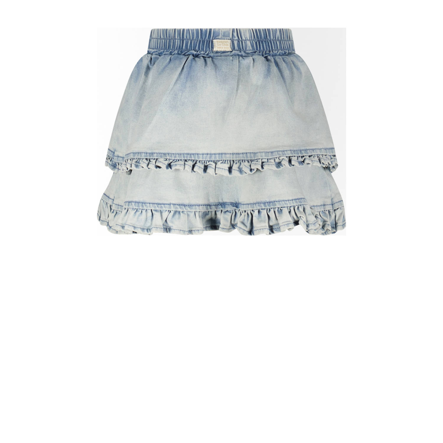 Le Chic spijkerrok light blue denim