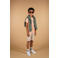 Le Chic Garcon regular chino short beige