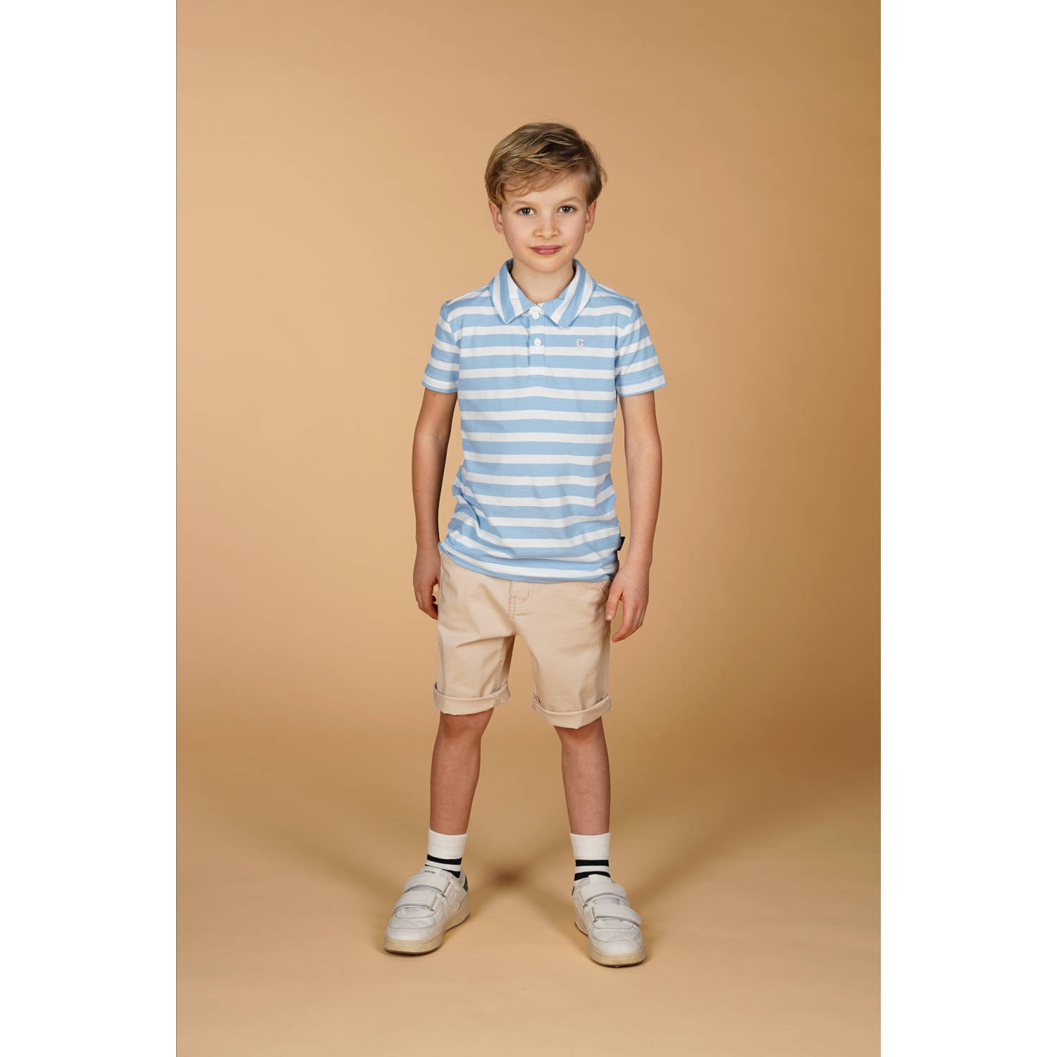 Le Chic Garcon regular chino short beige