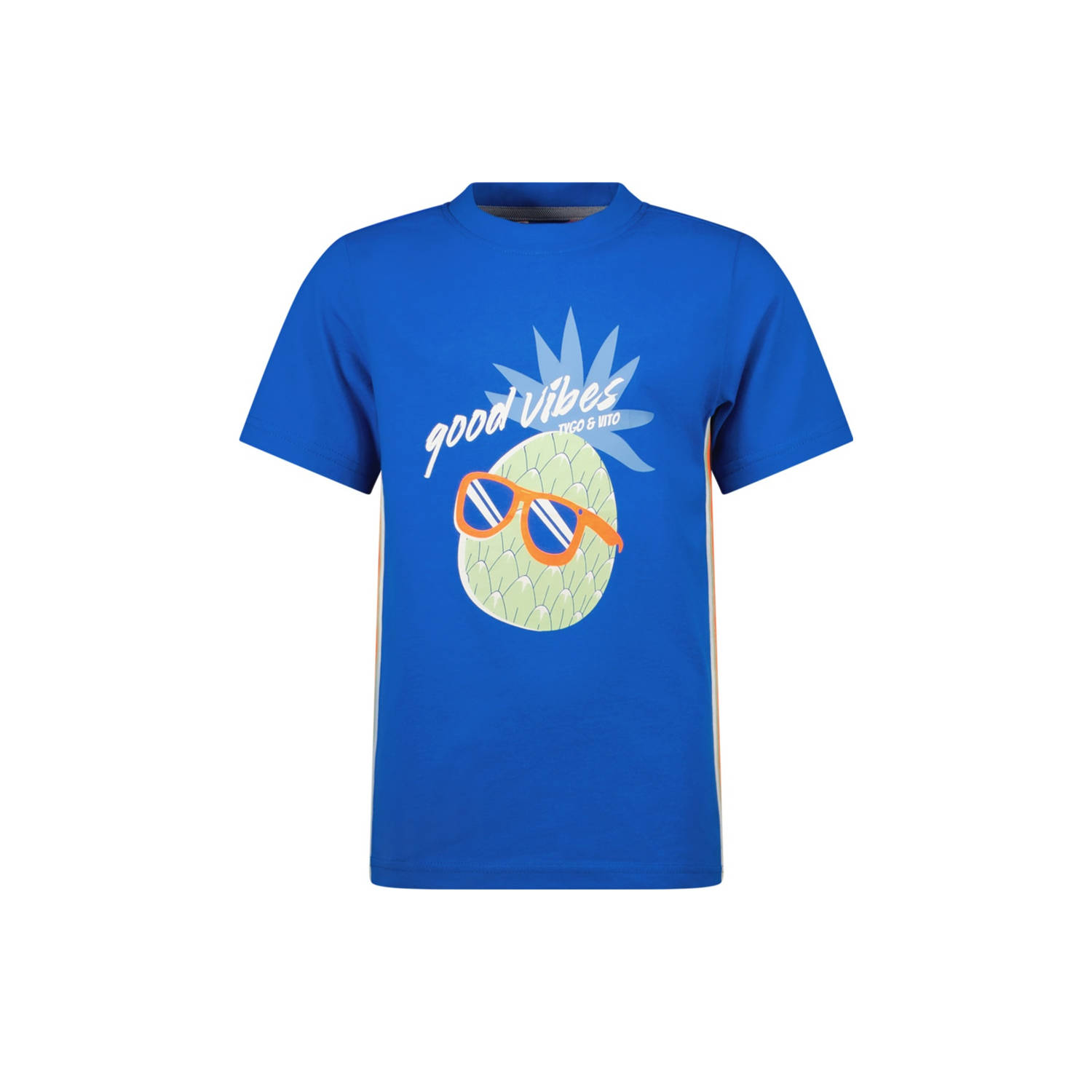 TYGO & vito T-shirt blauw