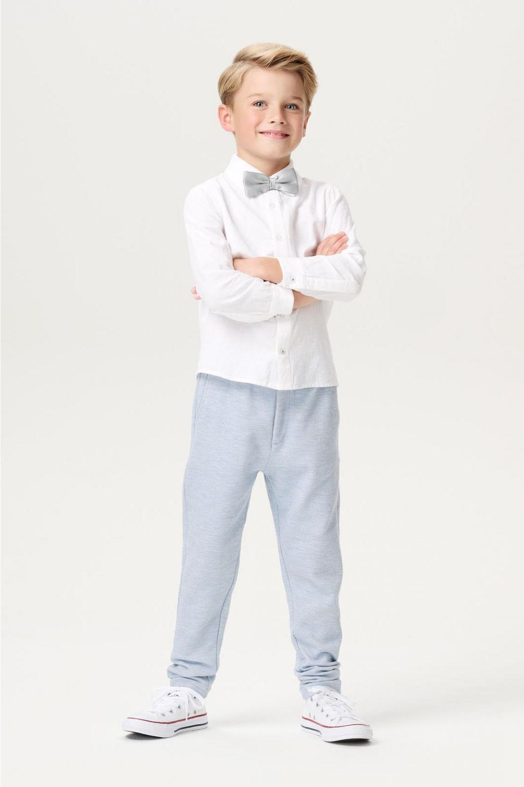 Noppies kids overhemd wit