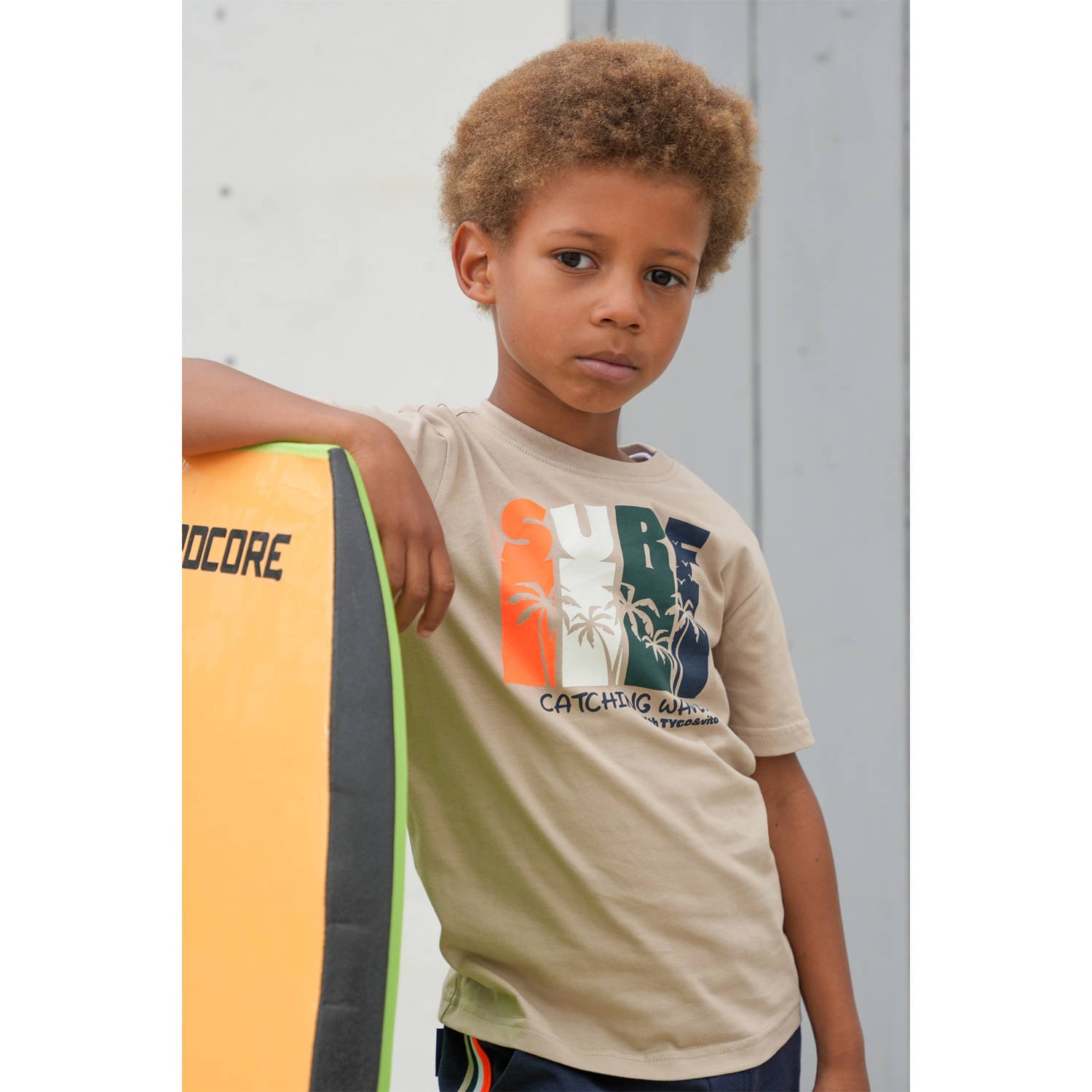 TYGO & vito T-shirt zand