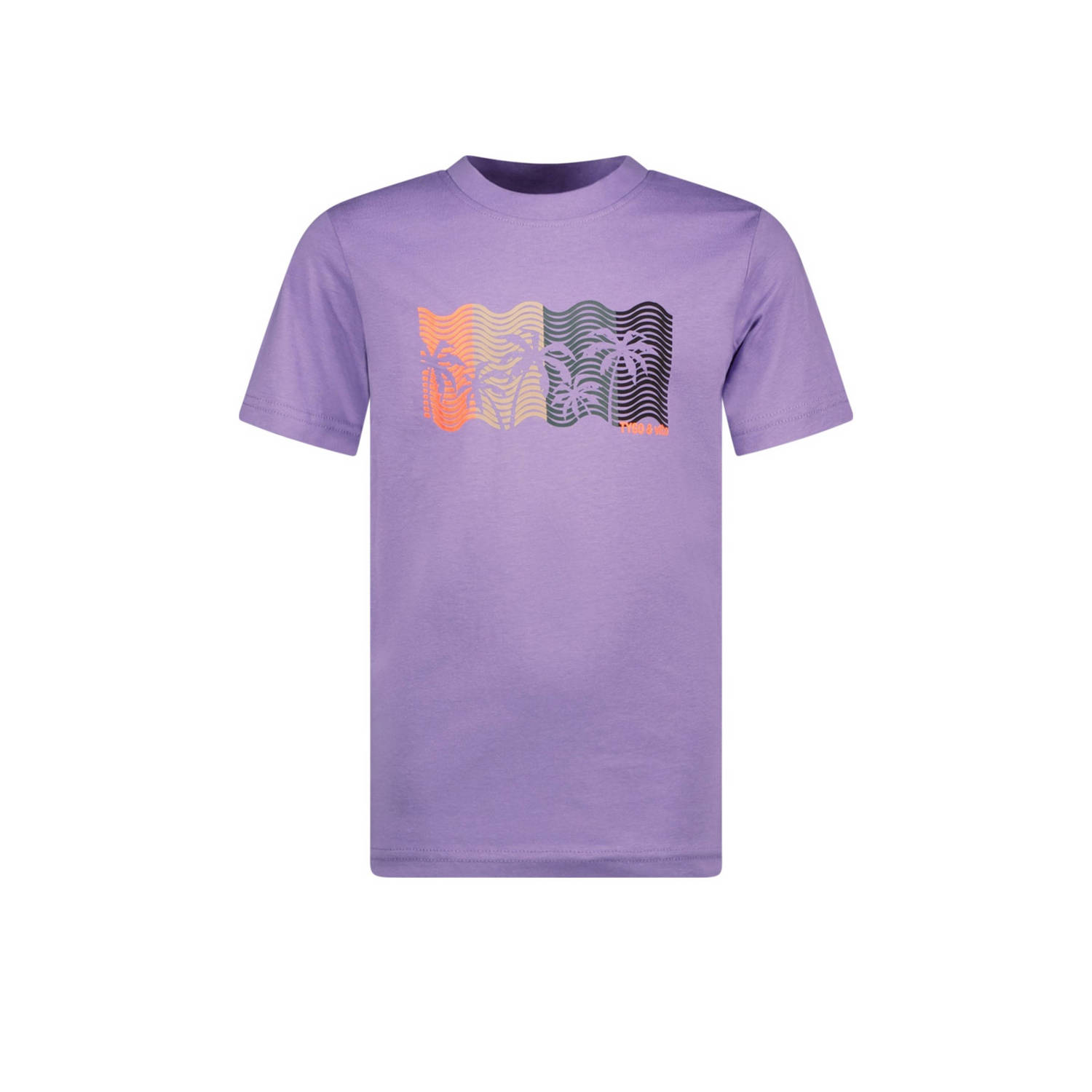 TYGO & vito T-shirt paars