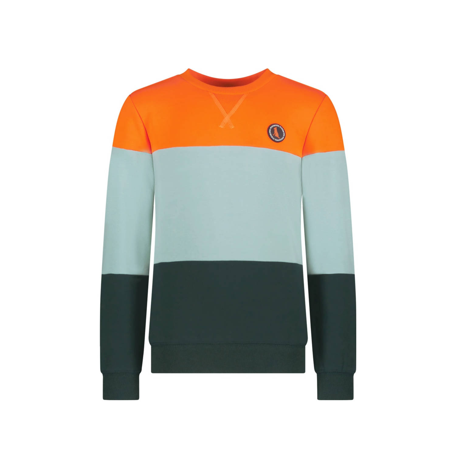 TYGO & vito sweater donkergroen