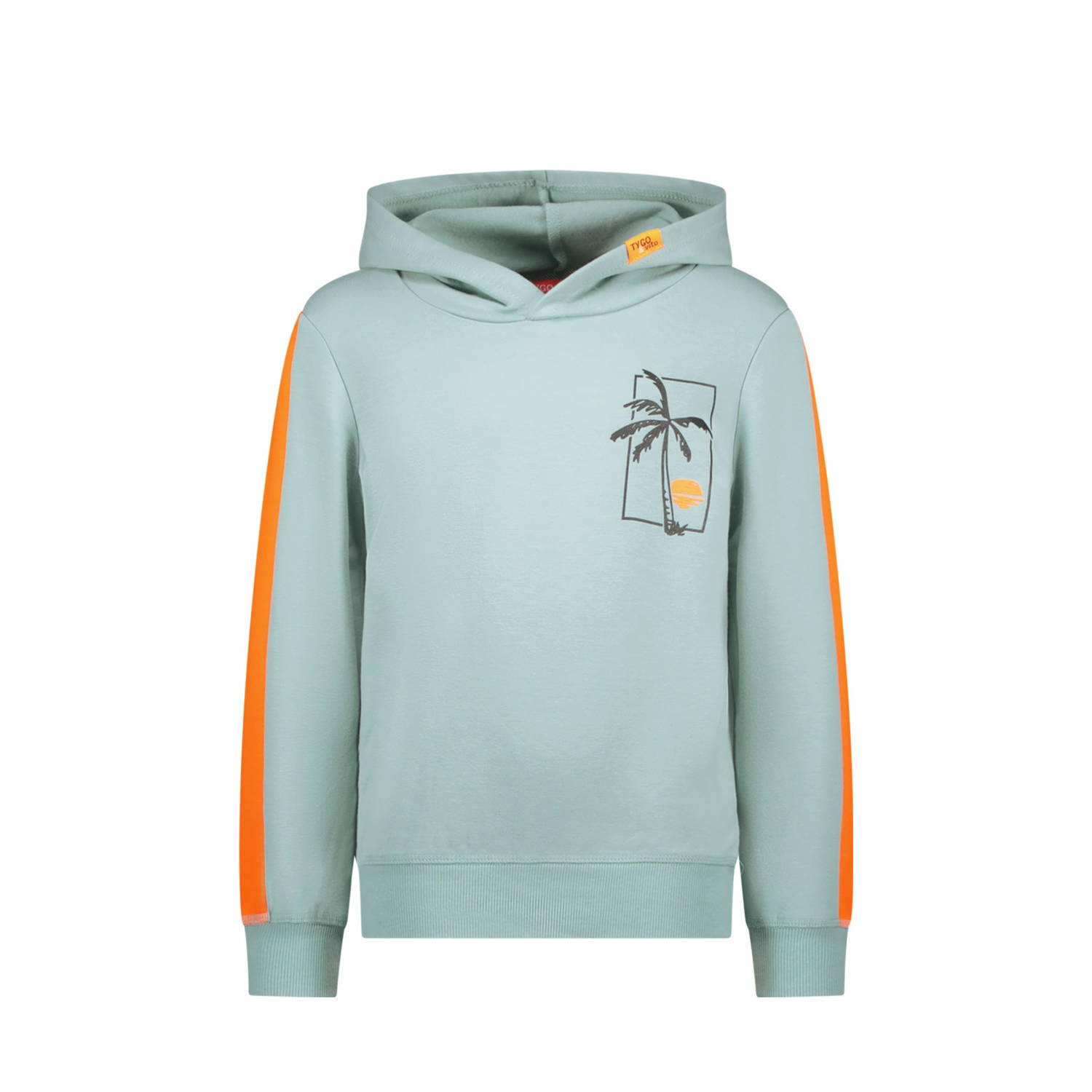 TYGO & vito hoodie lichtgroen