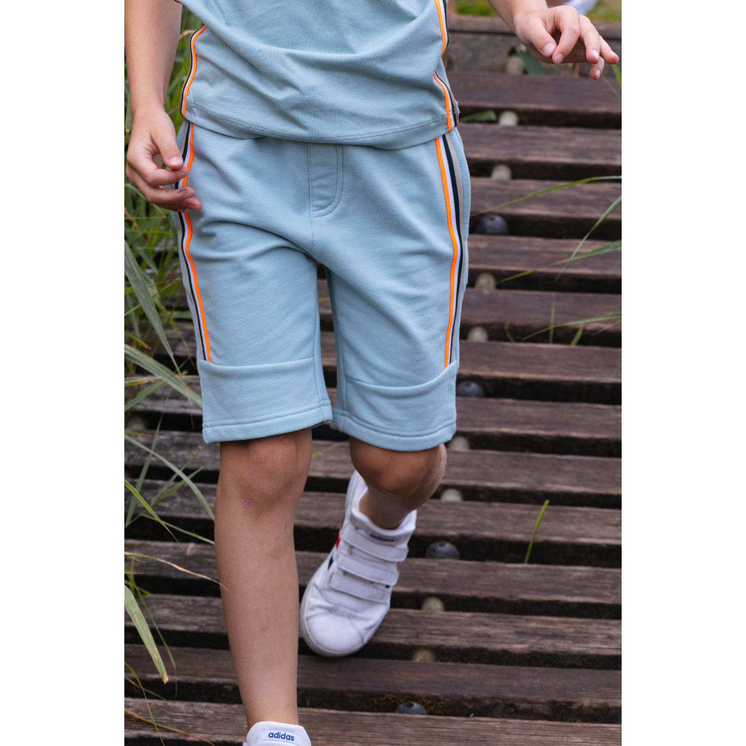 TYGO & vito sweatshort lichtgroen
