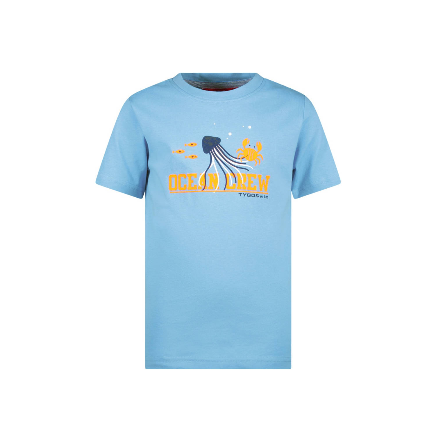 TYGO & vito T-shirt lichtblauw