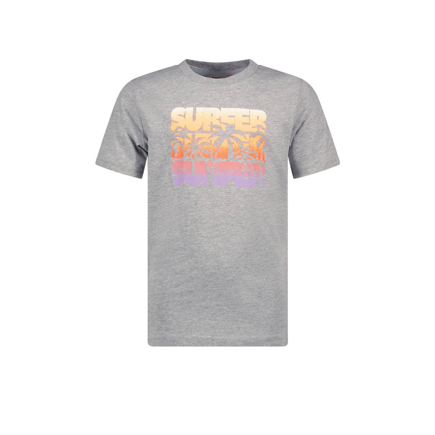 TYGO & vito T-shirt grijs melange