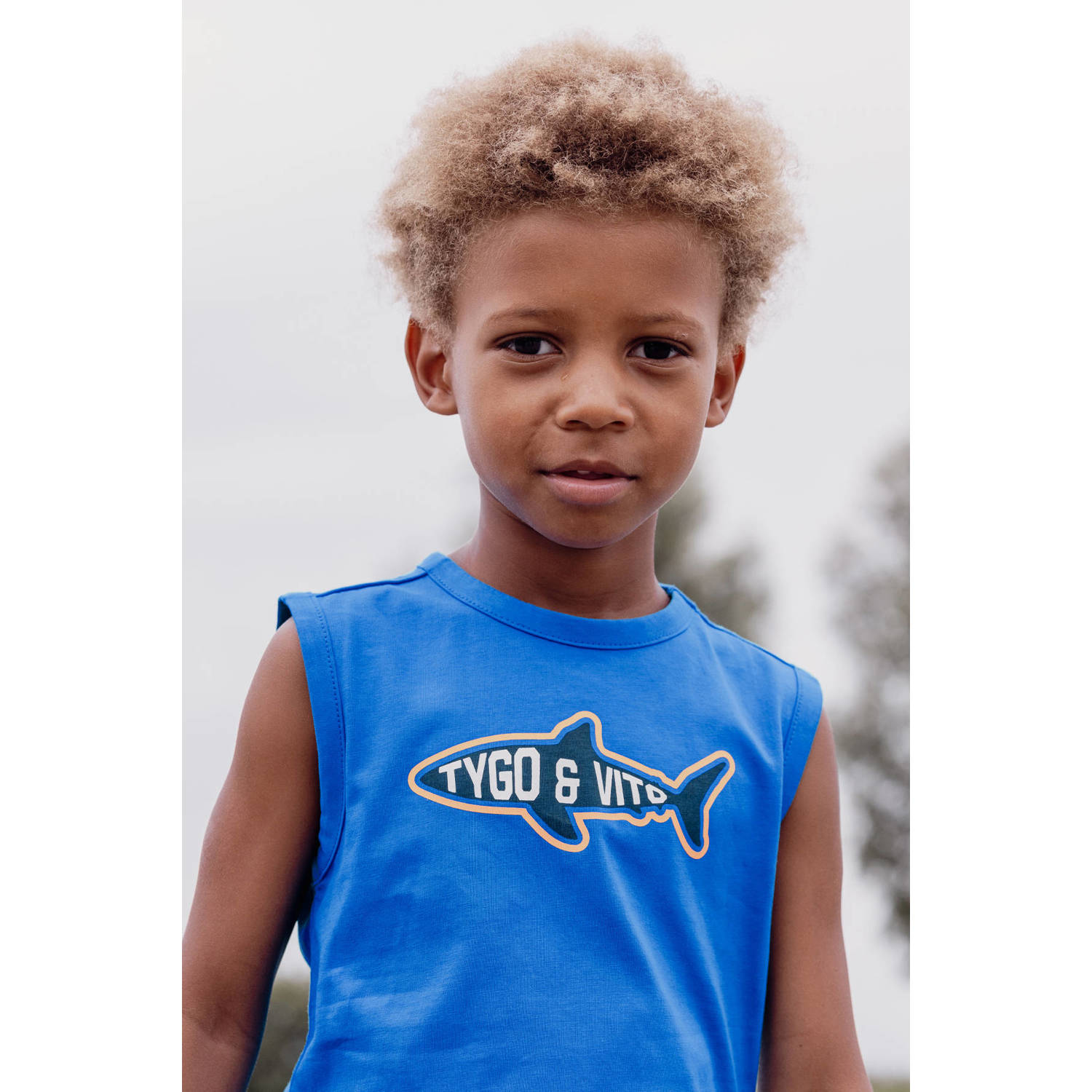 TYGO & vito singlet blauw