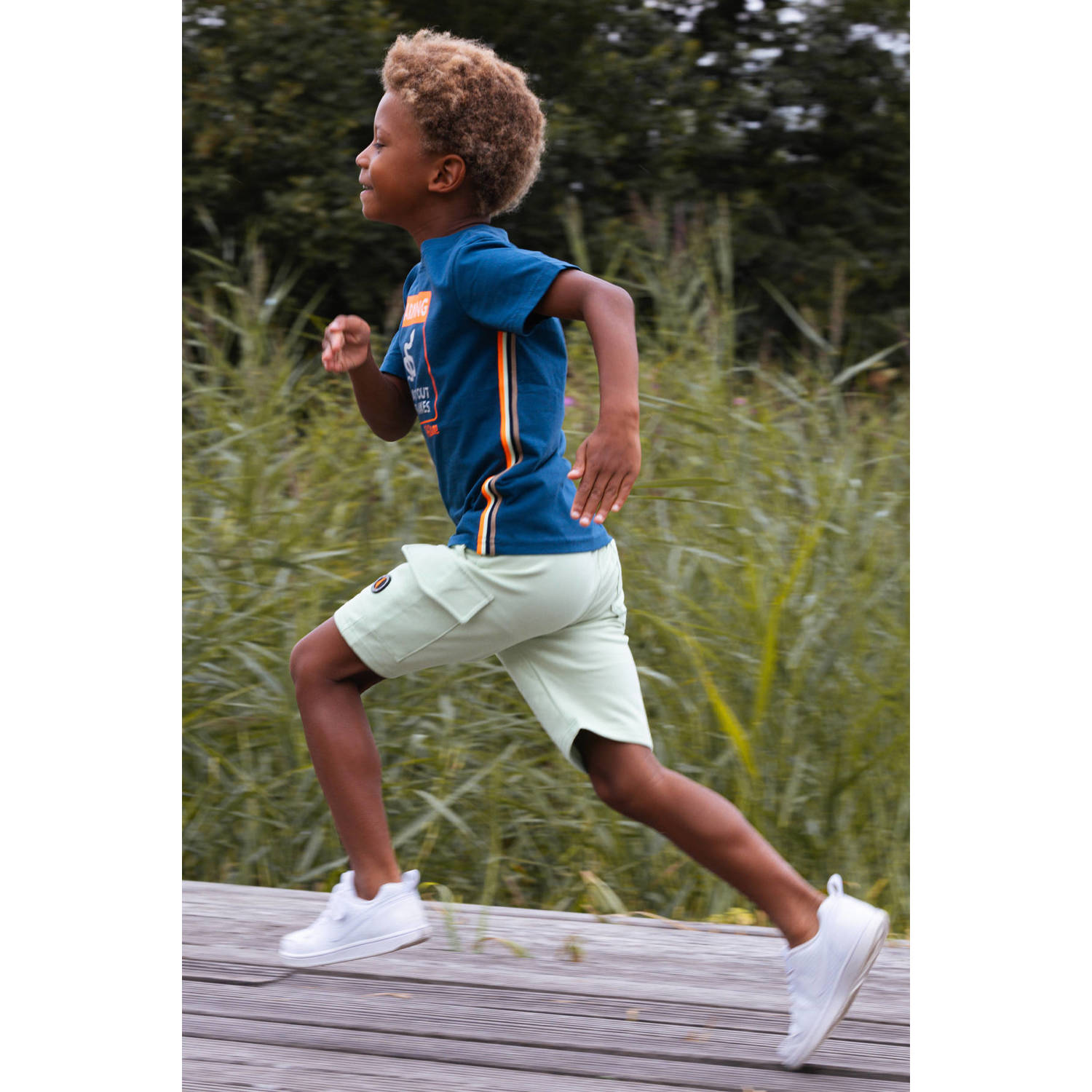 TYGO & vito T-shirt blauw