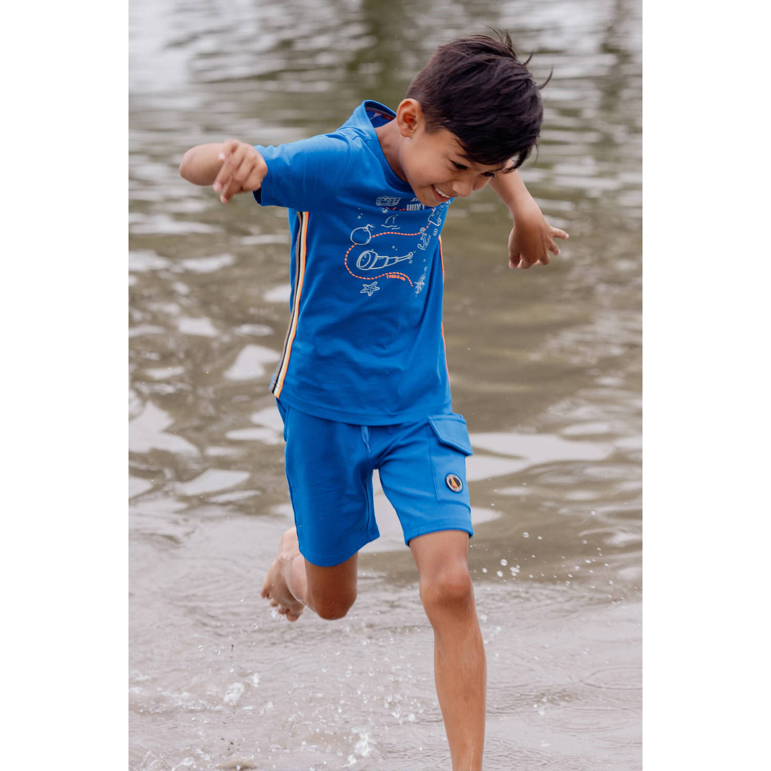 TYGO & vito T-shirt blauw
