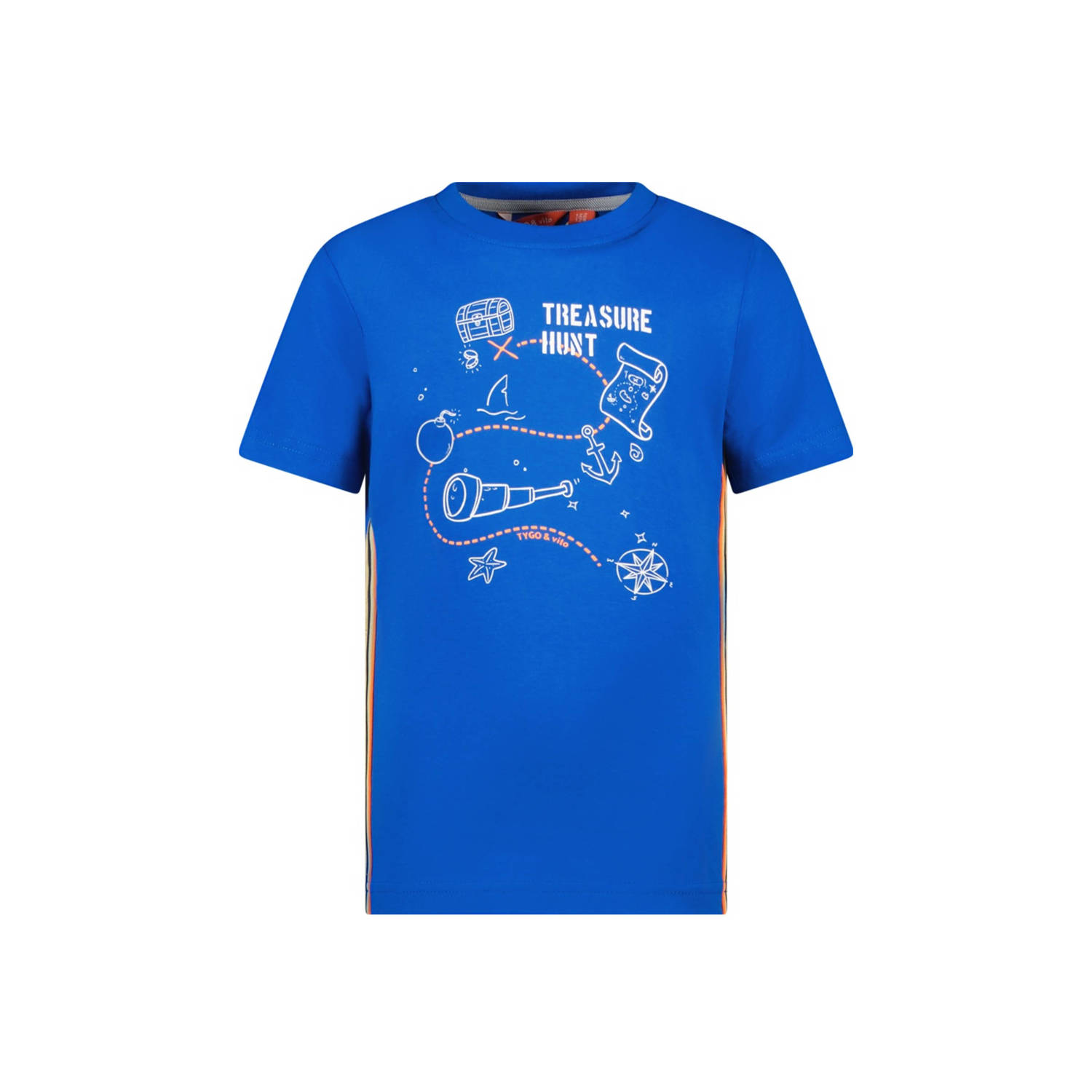 TYGO & vito T-shirt blauw
