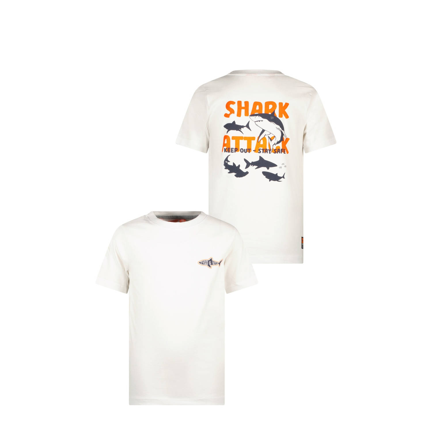 TYGO & vito T-shirt wit