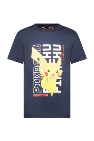 Pokemon T-shirt donkerblauw