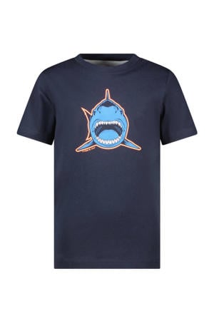 T-shirt donkerblauw