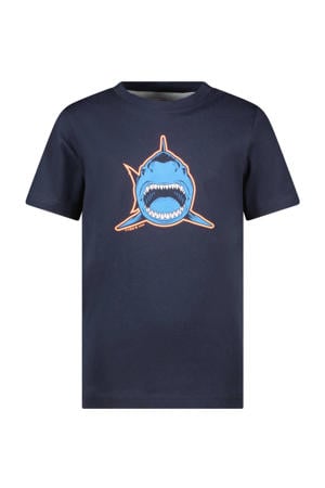 T-shirt donkerblauw