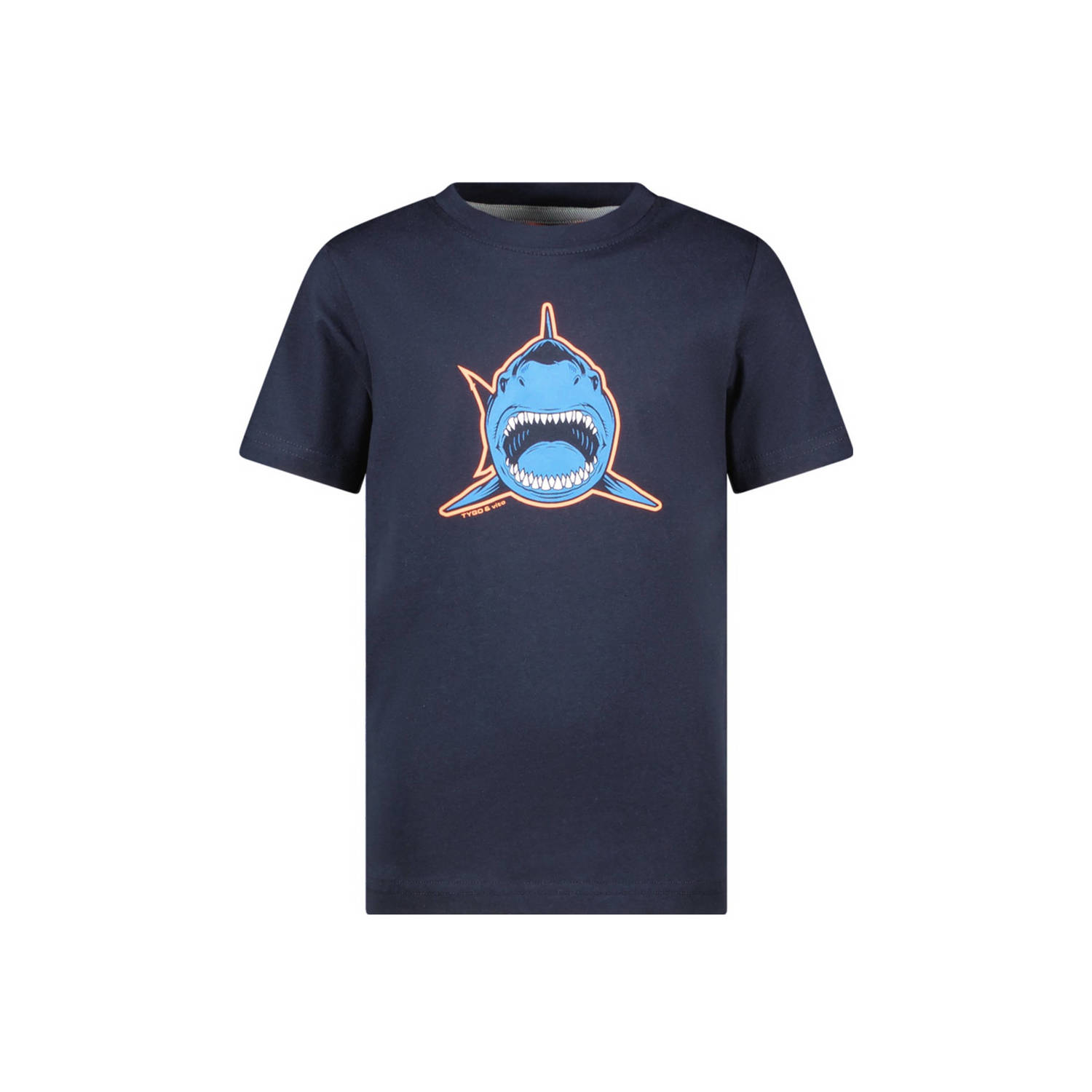 TYGO & vito T-shirt donkerblauw