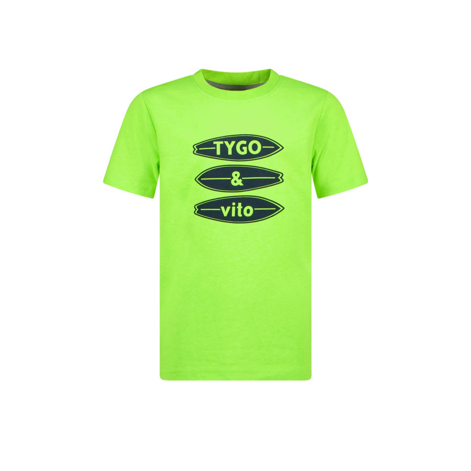 TYGO & vito T-shirt groen