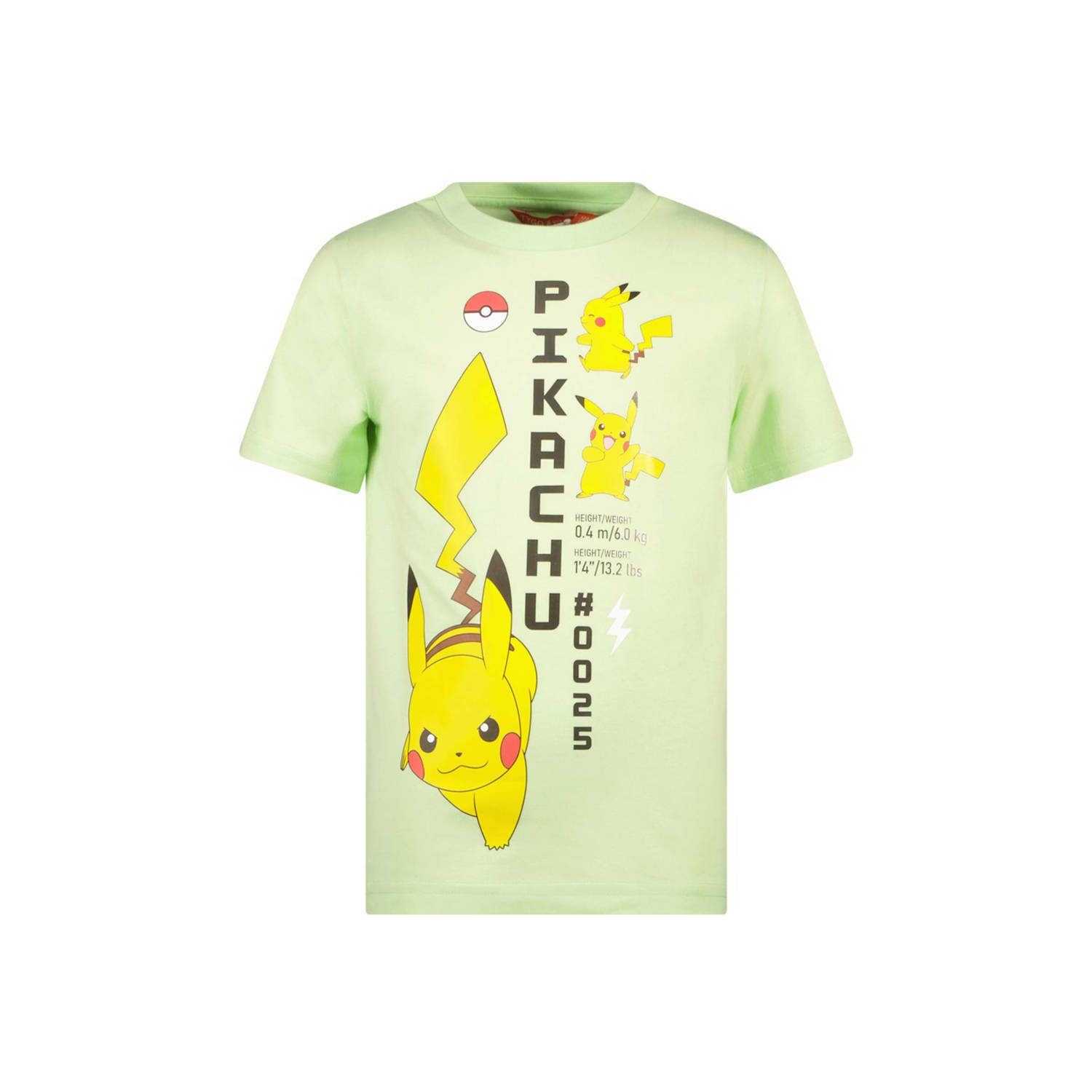 TYGO & vito Pokemon T-shirt lichtgroen