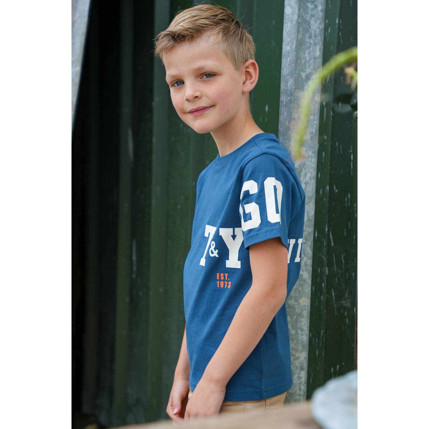 TYGO & vito T-shirt blauw