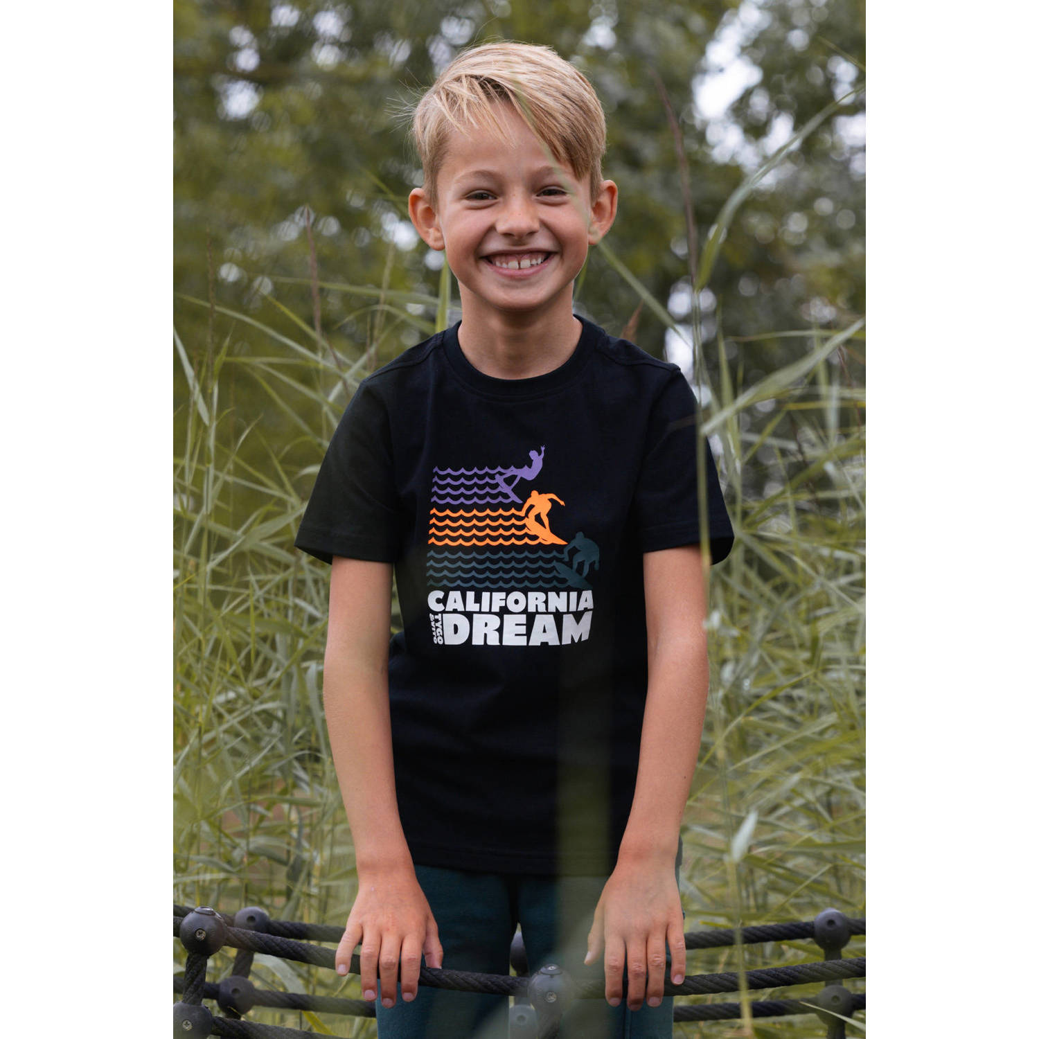 TYGO & vito T-shirt zwart