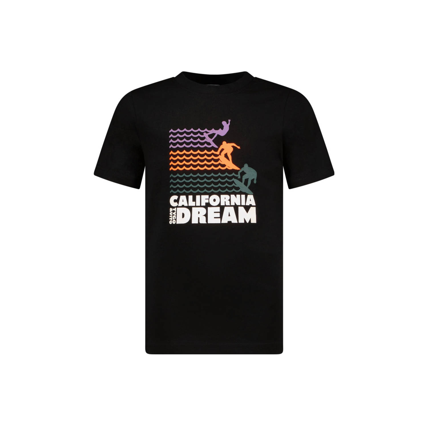TYGO & vito T-shirt zwart