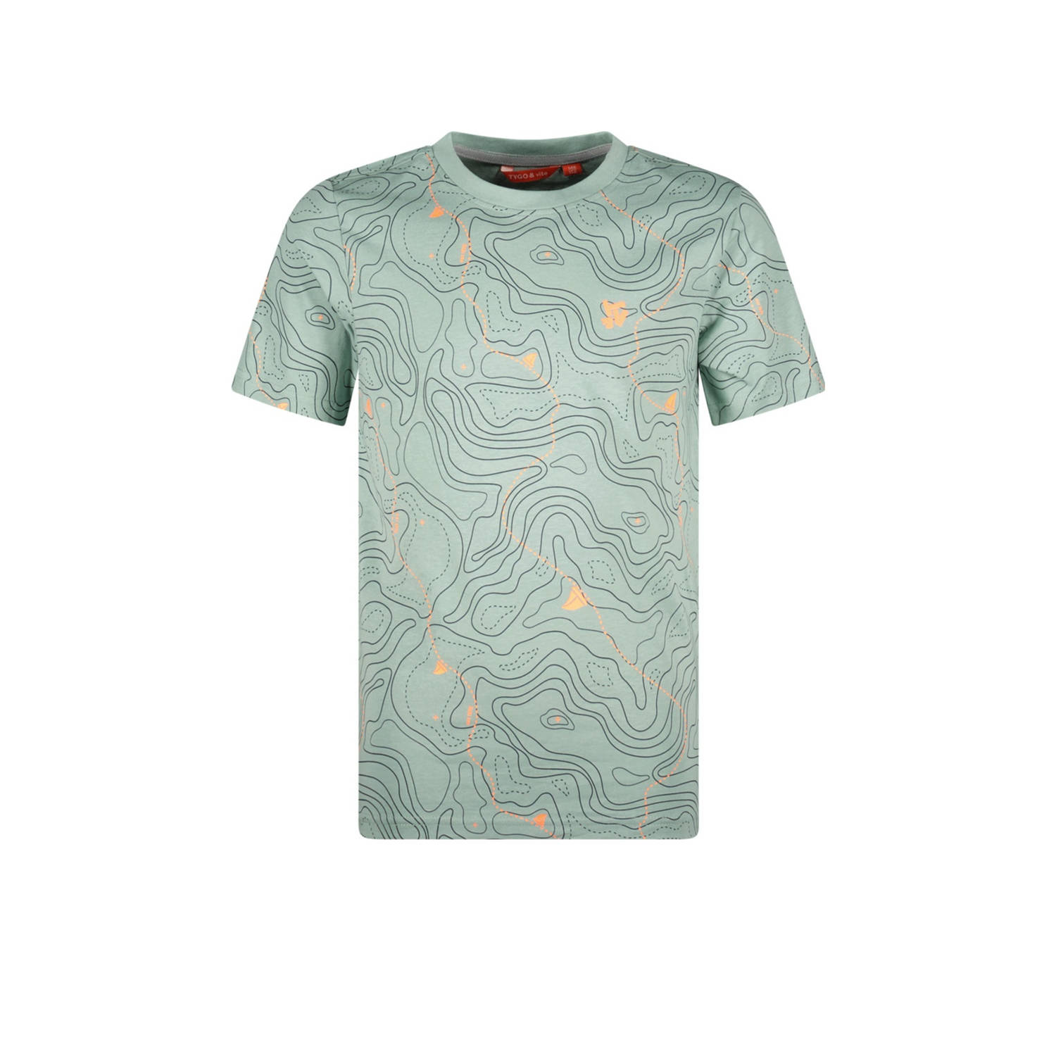 TYGO & vito T-shirt lichtgroen