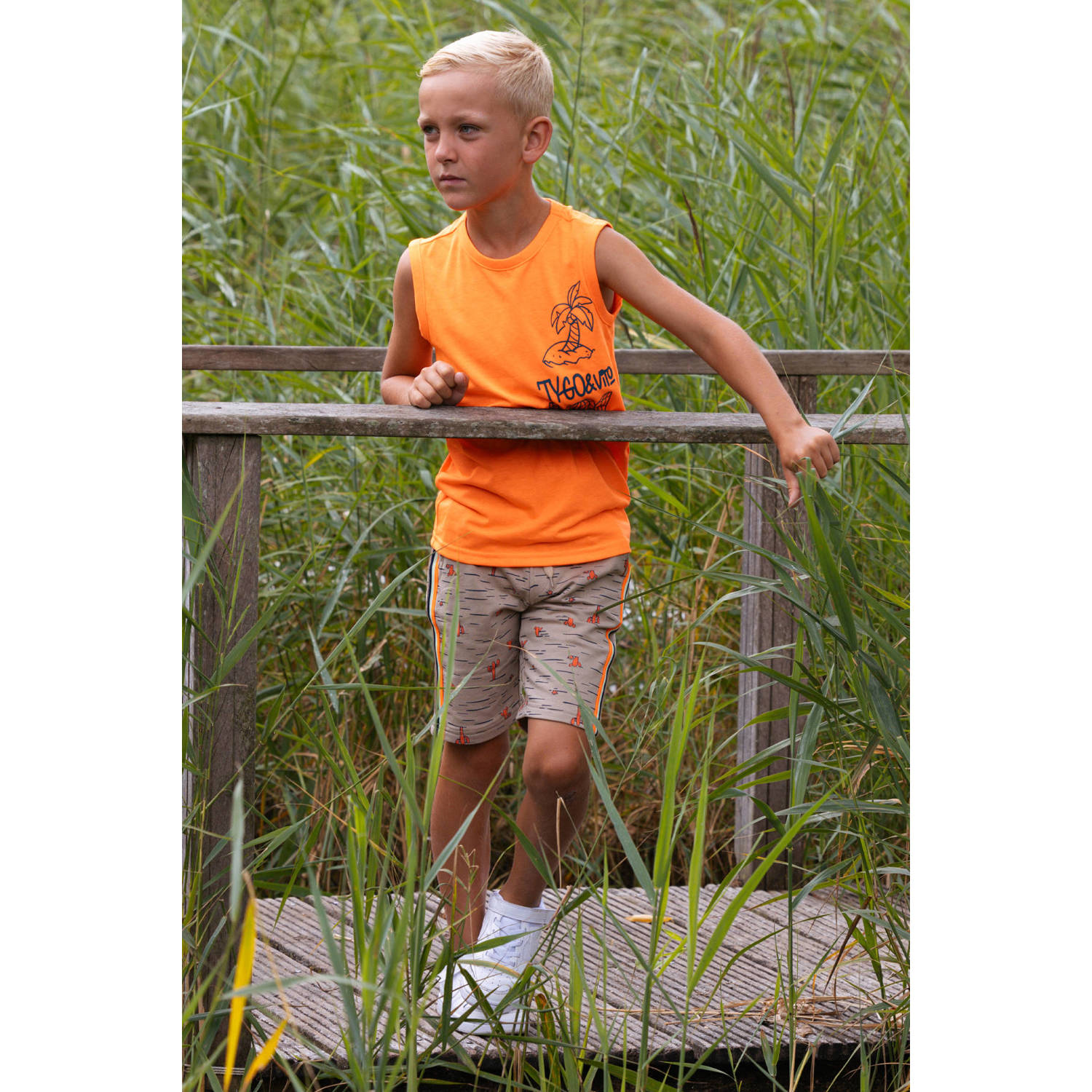 TYGO & vito singlet oranje