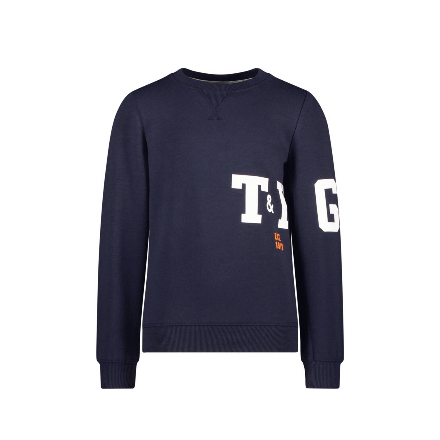 TYGO & vito sweater donkerblauw