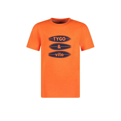 TYGO & vito T-shirt oranje afbeelding