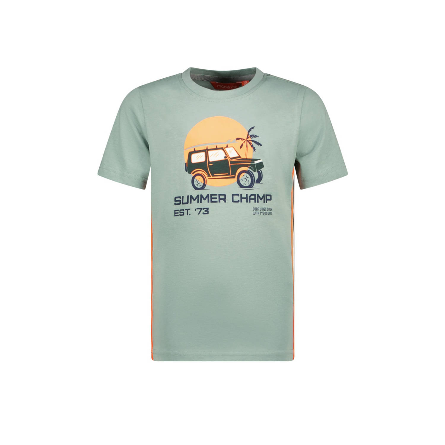 TYGO & vito T-shirt lichtgroen