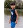 TYGO & vito sweatshort blauw