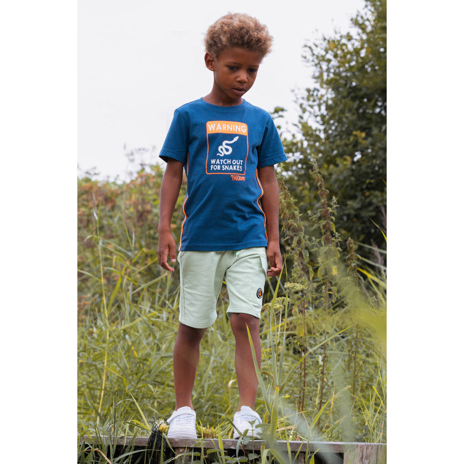 TYGO & vito sweatshort lichtgroen