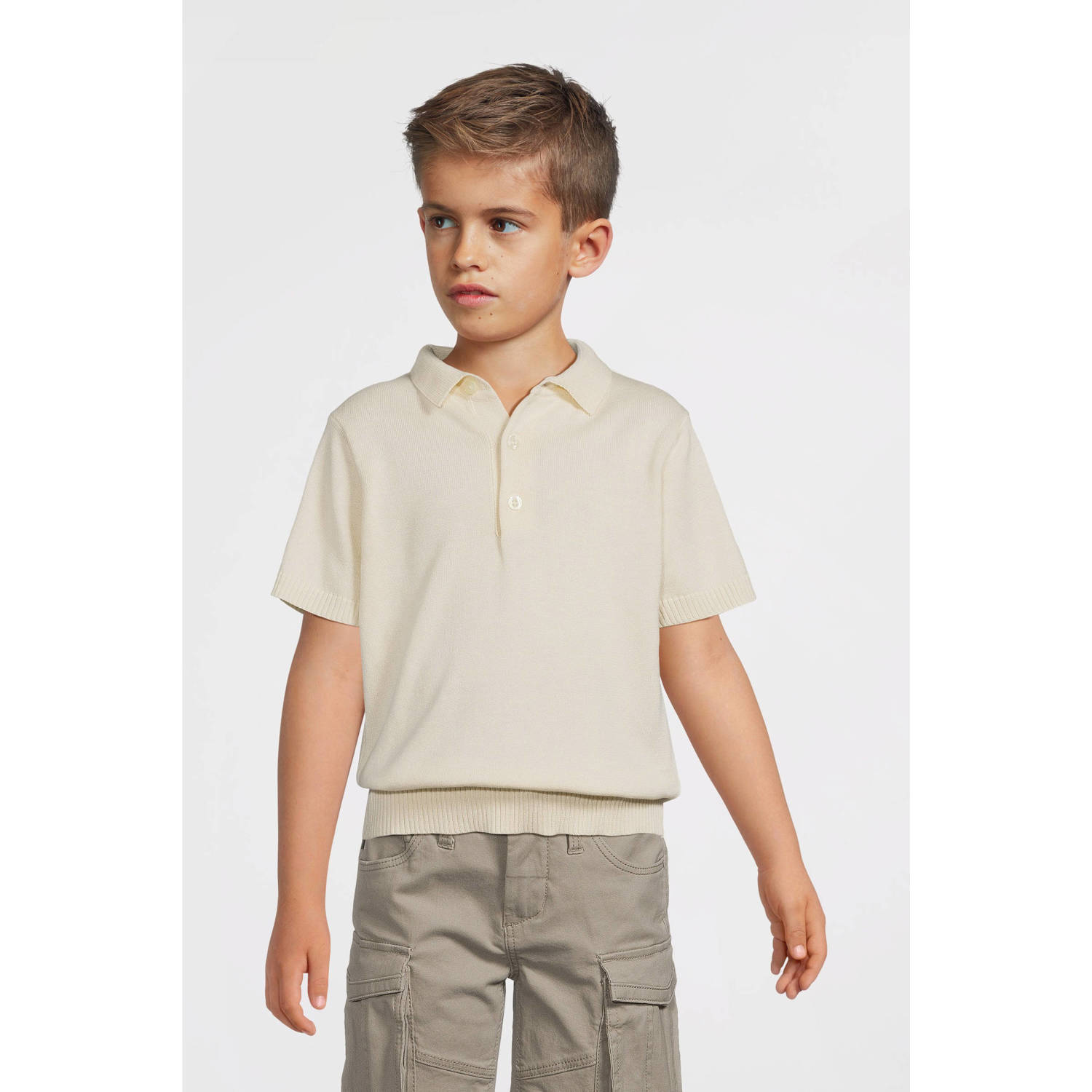 LEVV polo ecru