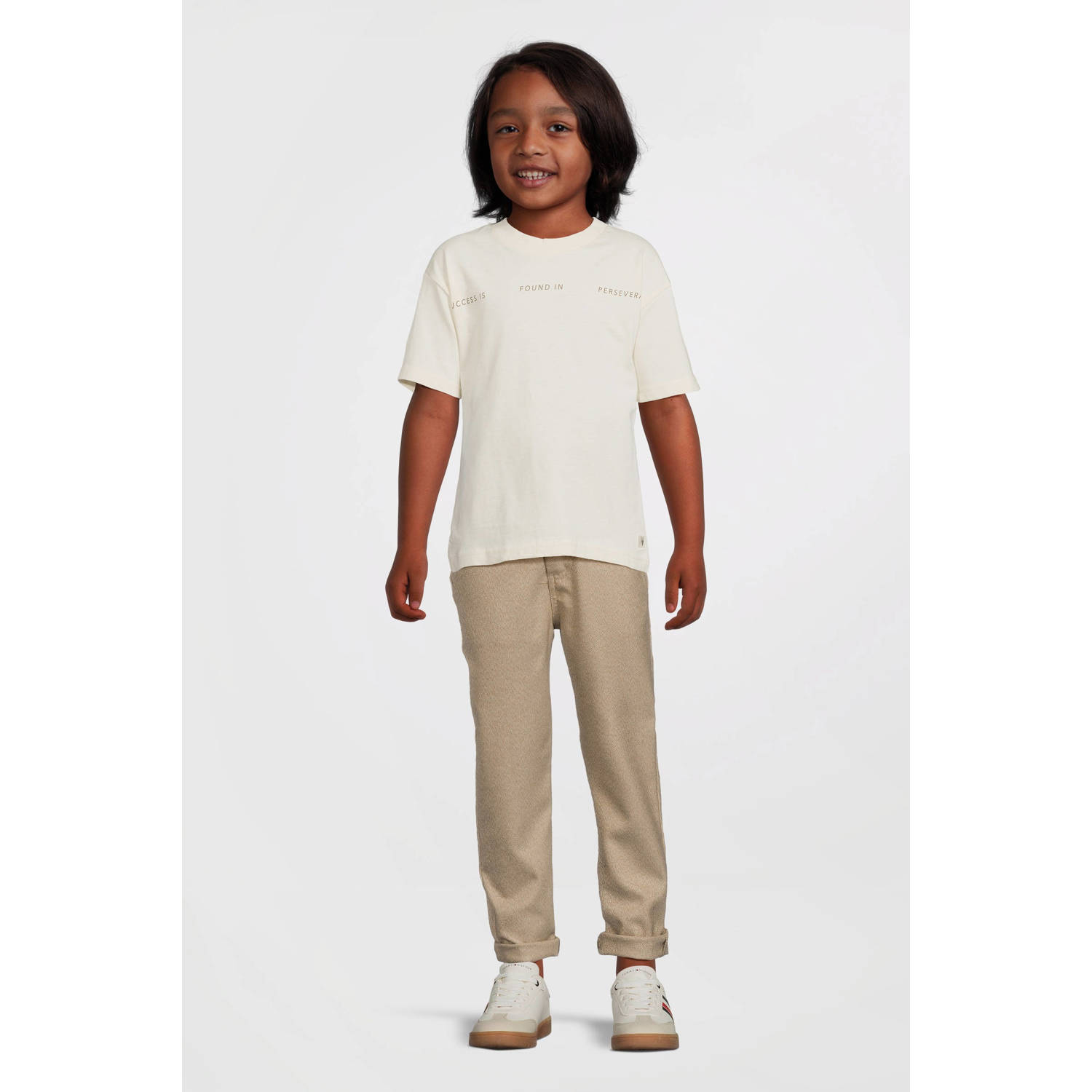 LEVV regular pantalon kaki