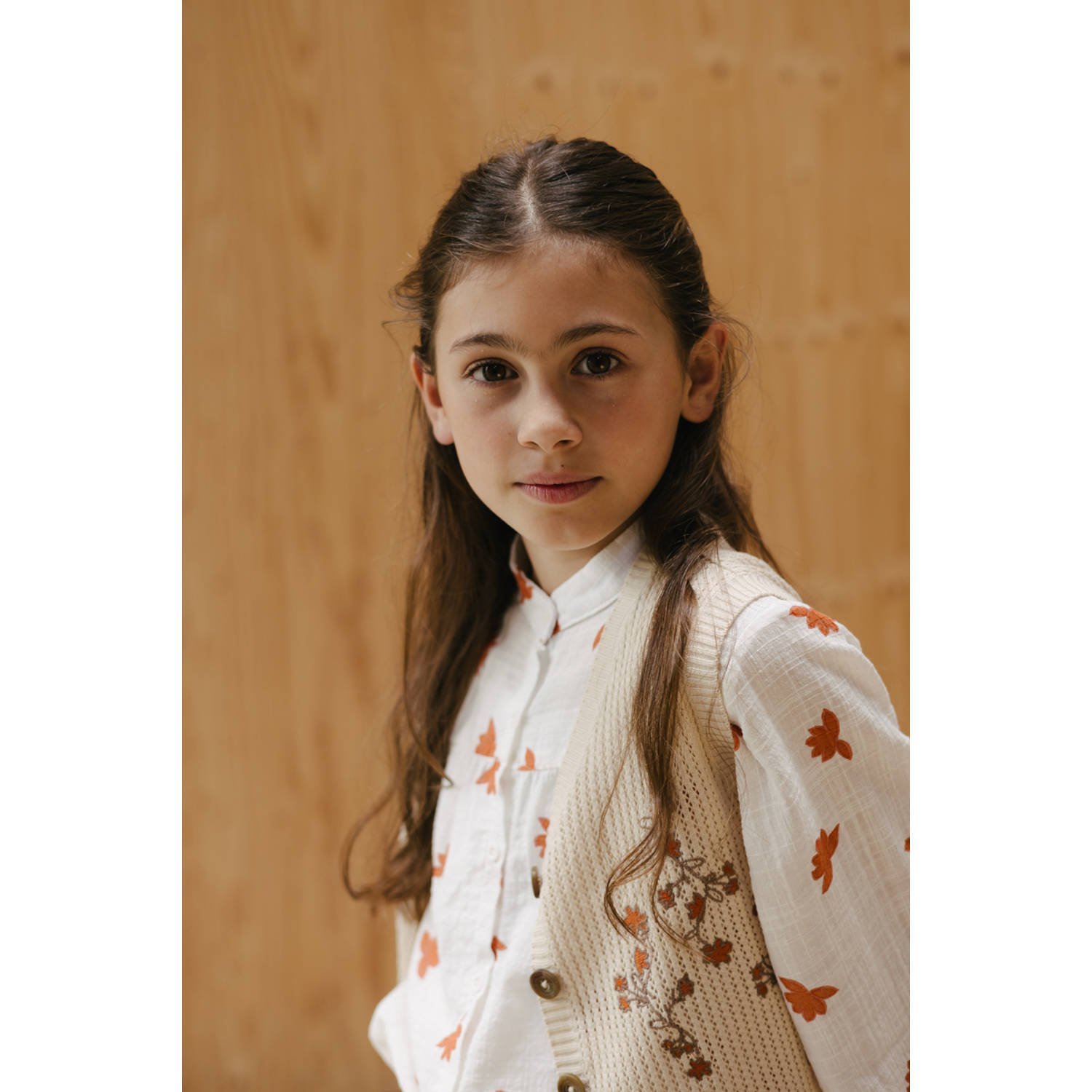 LEVV blouse oranje
