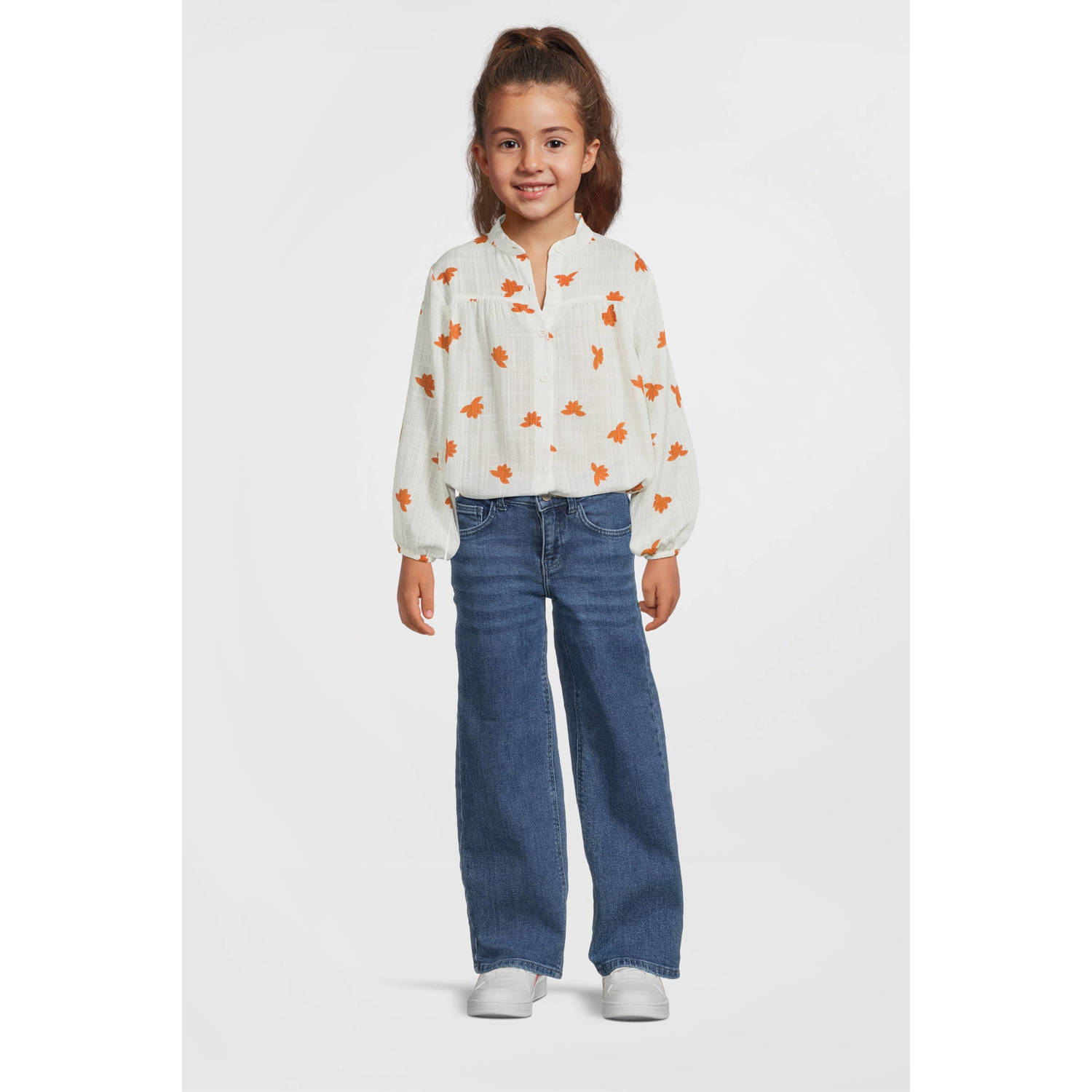 LEVV blouse oranje