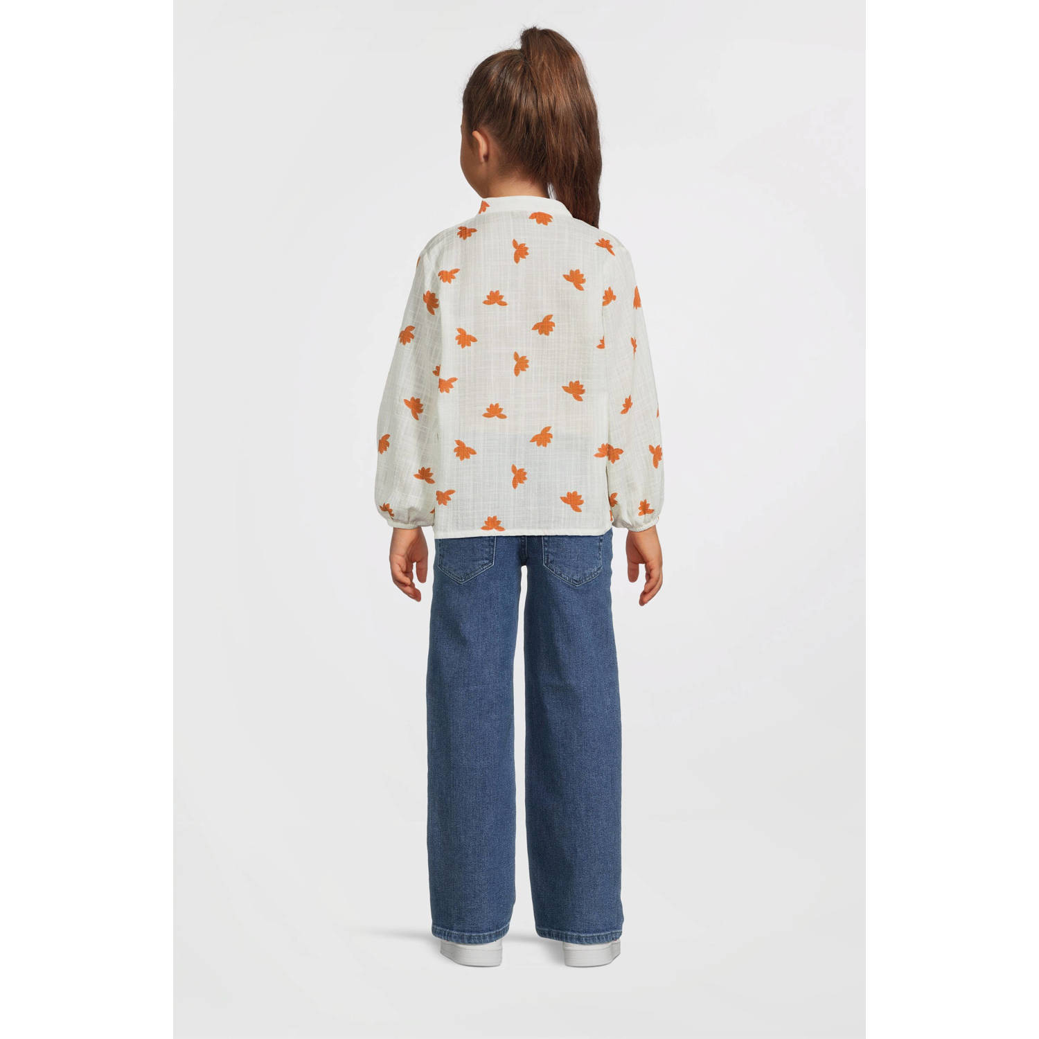 LEVV blouse oranje
