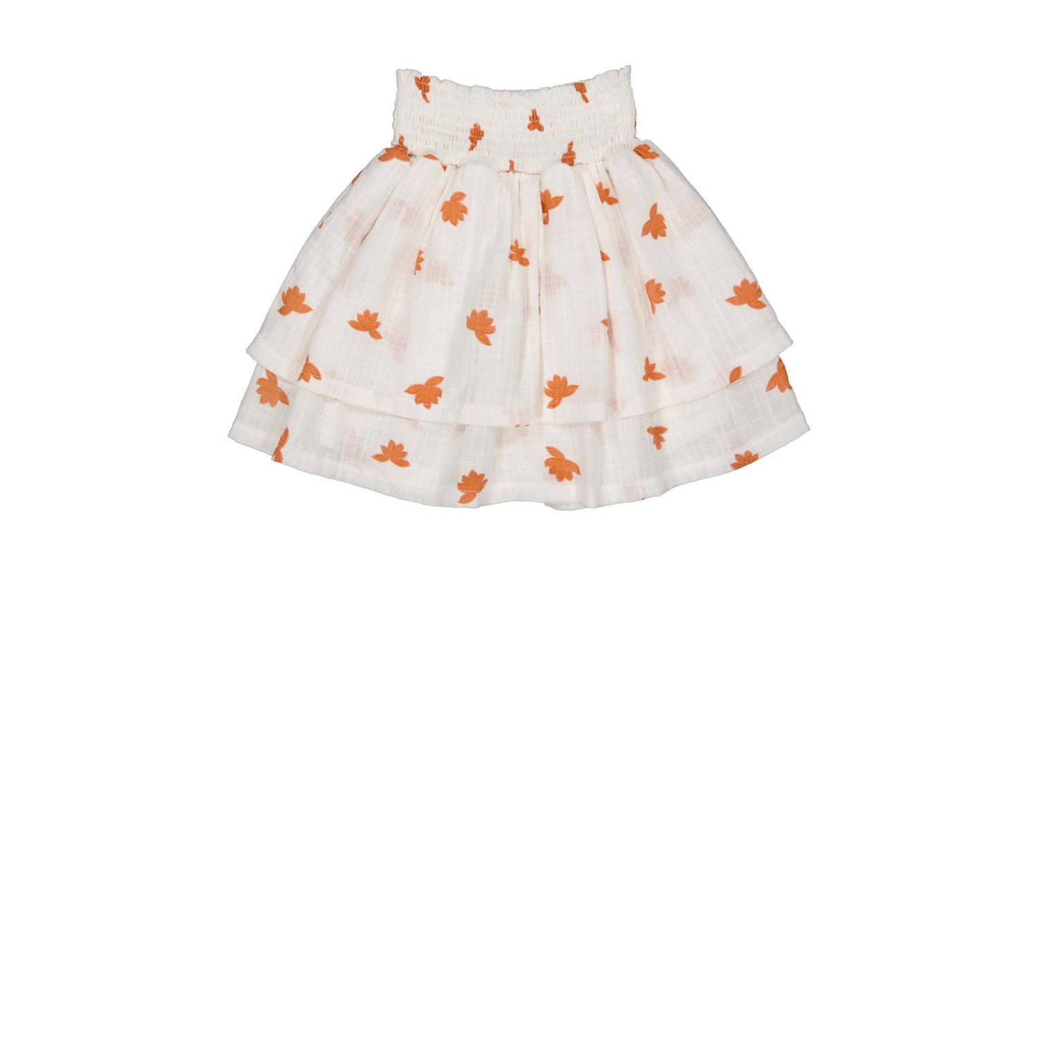 LEVV strokenrok oranje
