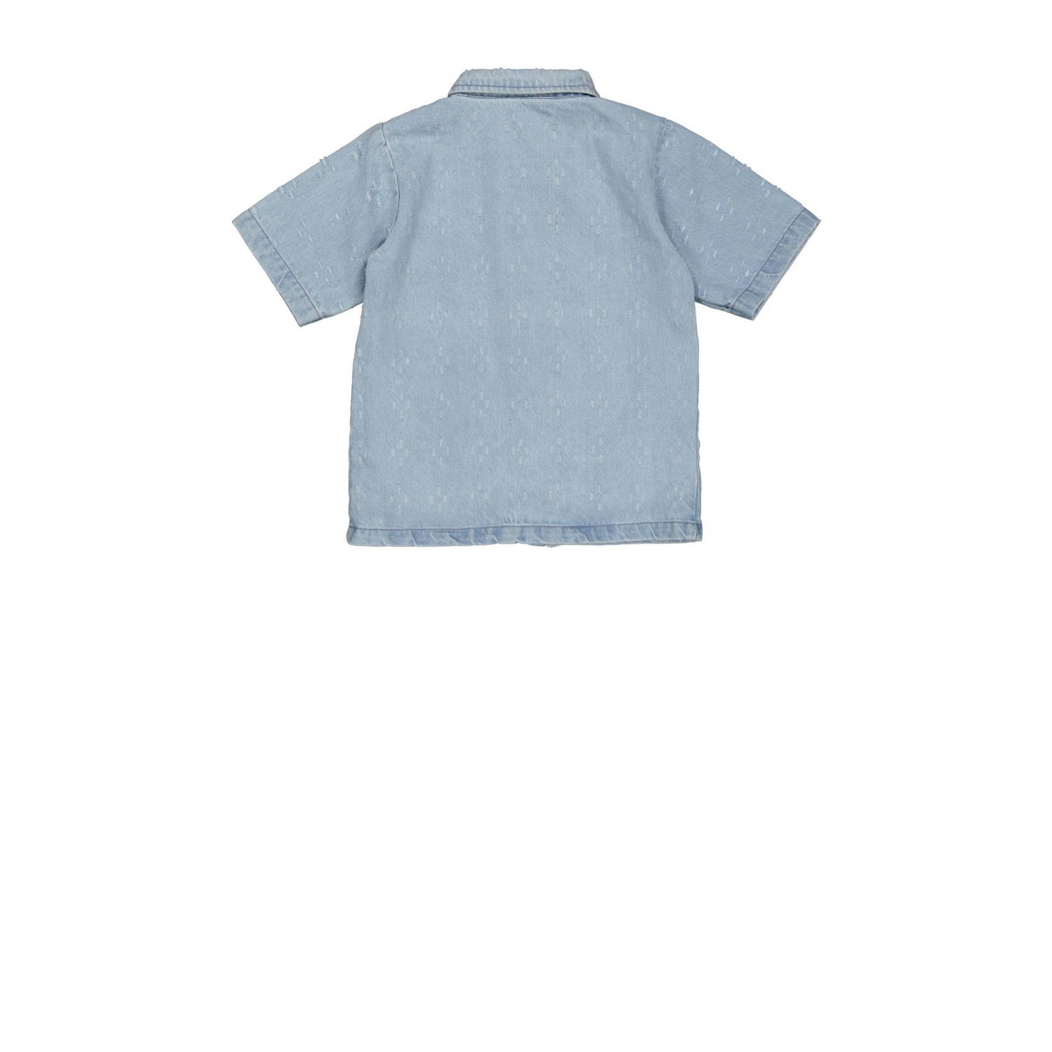 LEVV overhemd light blue denim
