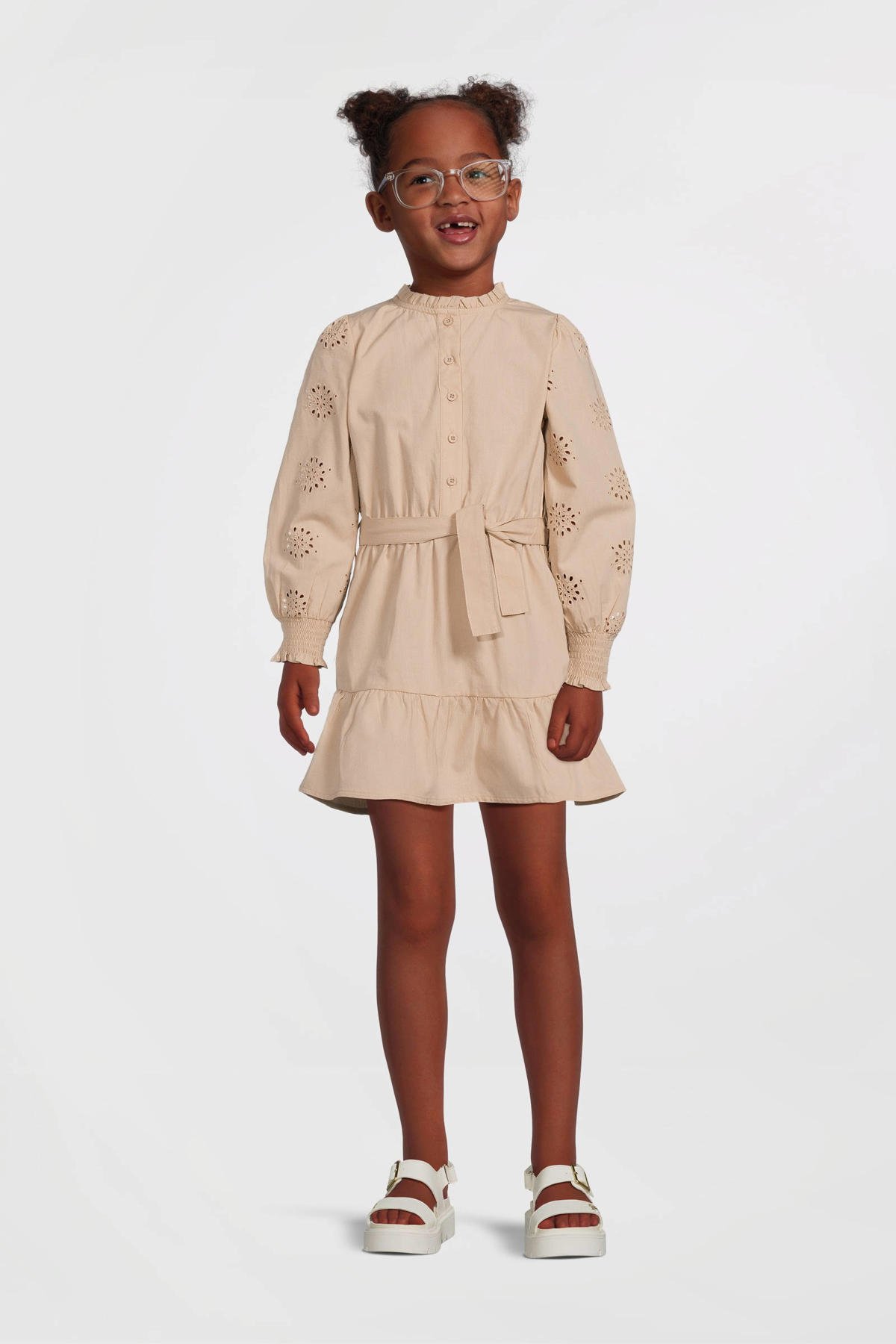 Jurkje Beige Jurkje Maat 86 Jurk Carmela Peach Beige