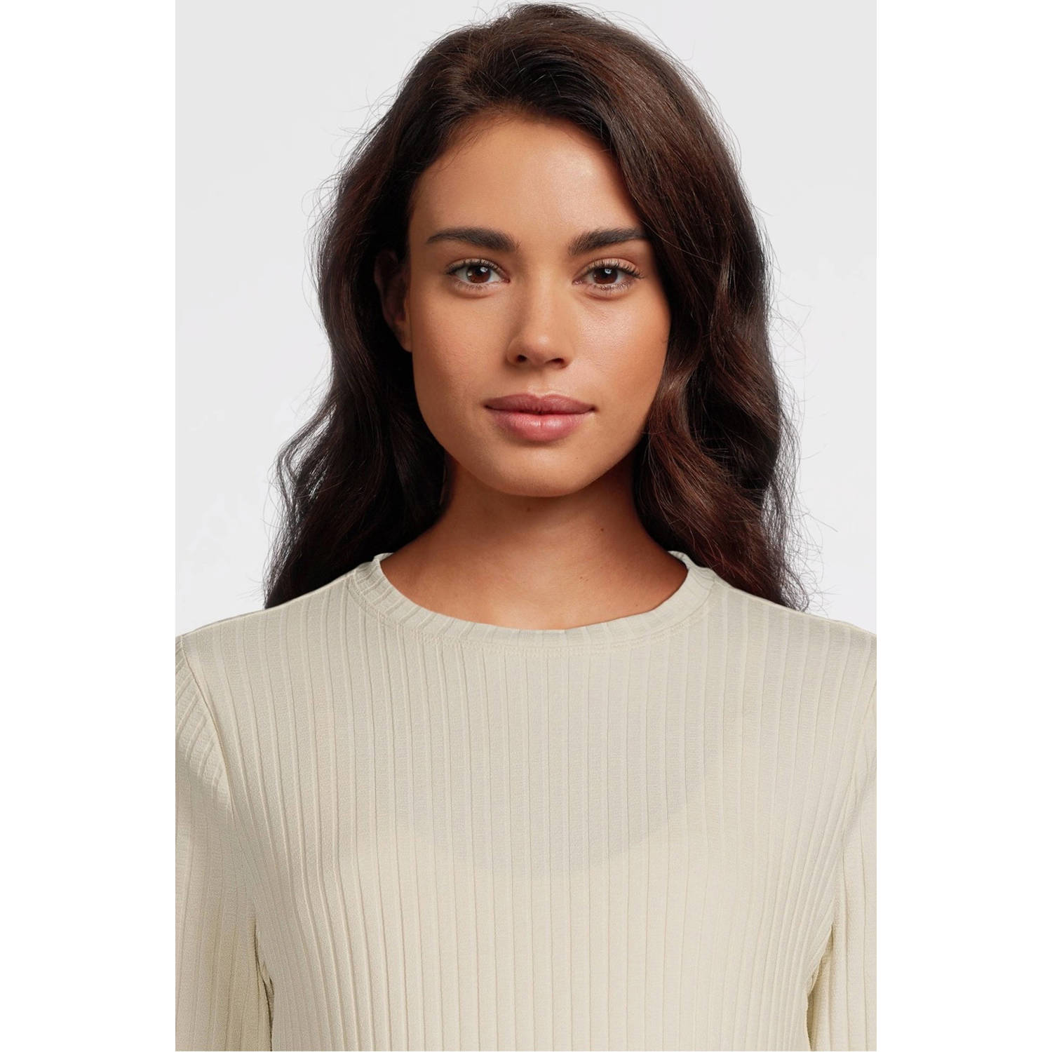 MAMALICIOUS zwangerschaps longsleeve ecru