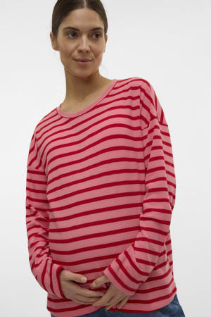 zwangerschaps longsleeve roze