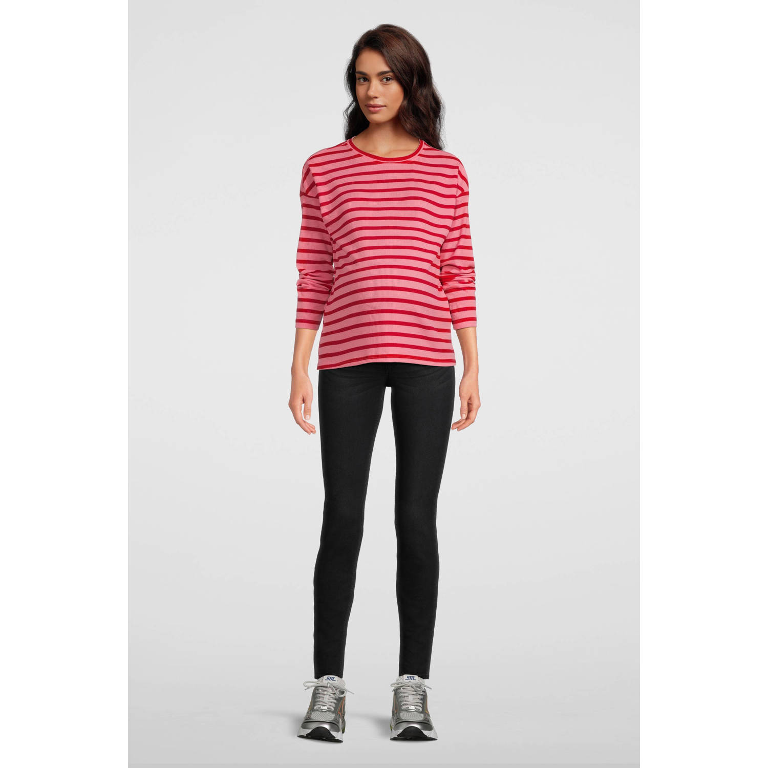 MAMALICIOUS zwangerschaps longsleeve roze