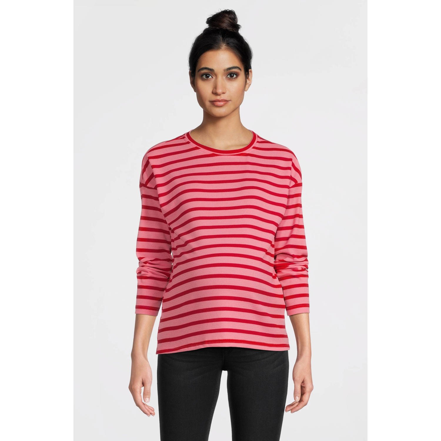 MAMALICIOUS zwangerschaps longsleeve roze