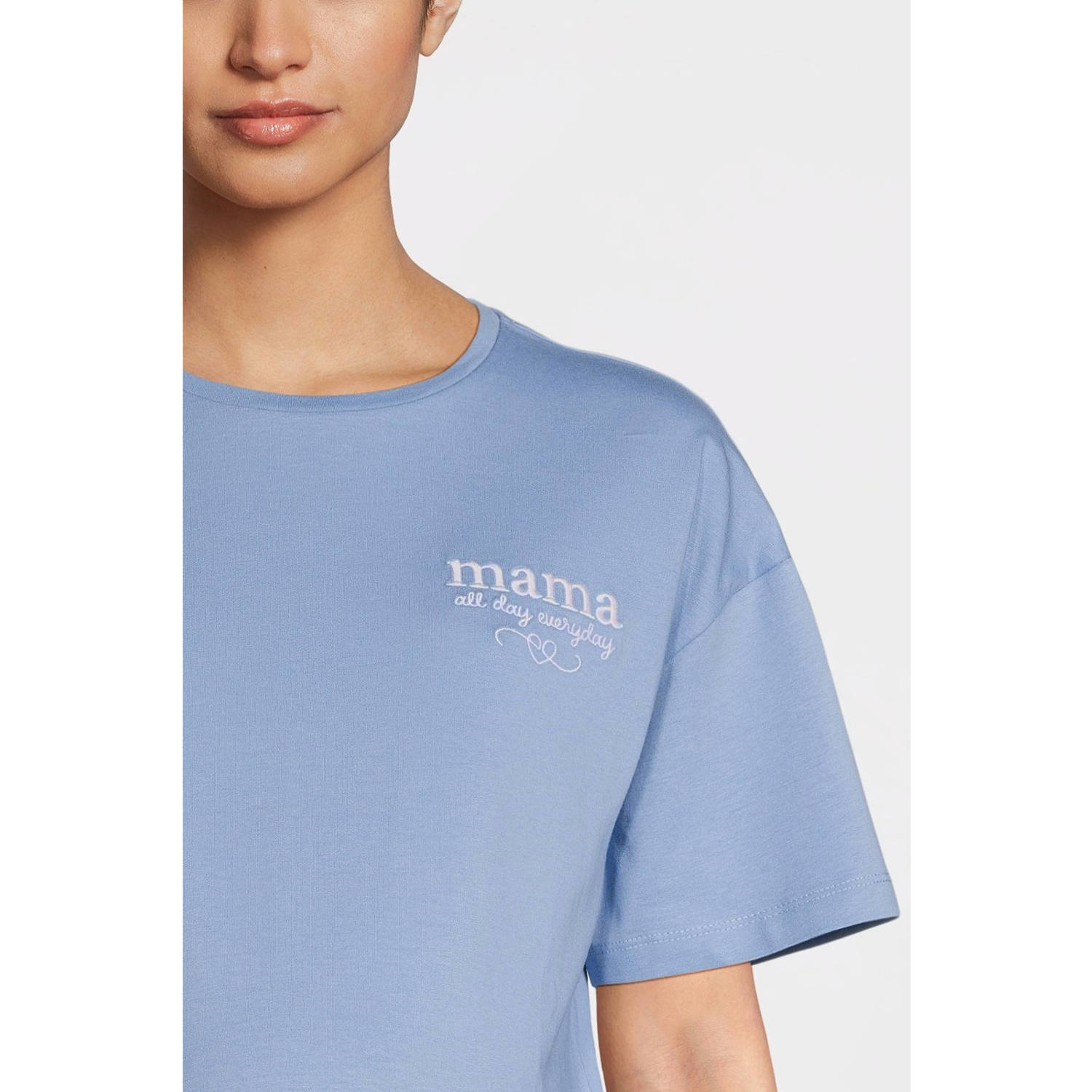 MAMALICIOUS zwangerschapsshirt MLFERIDA blauw