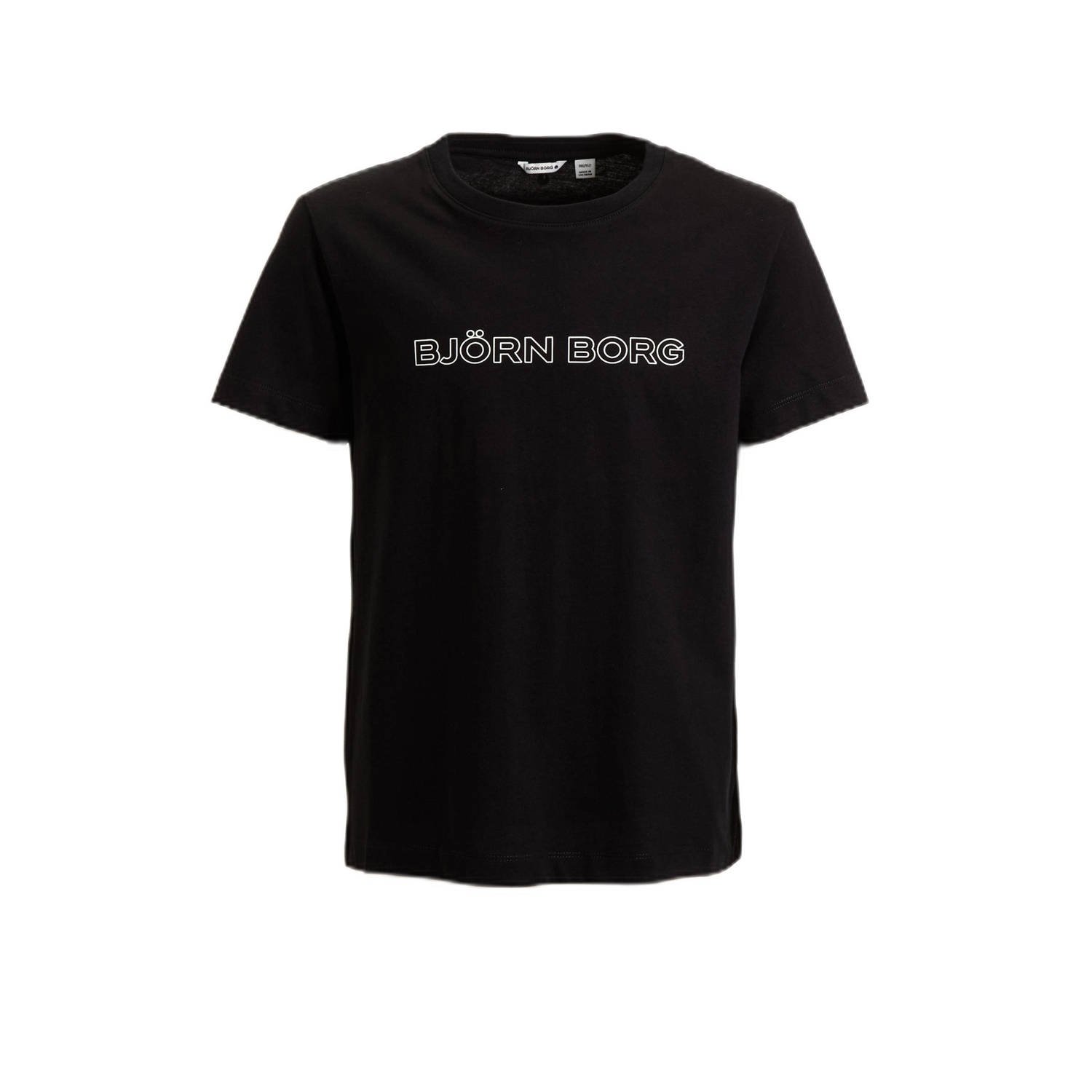 Björn Borg T-shirt zwart