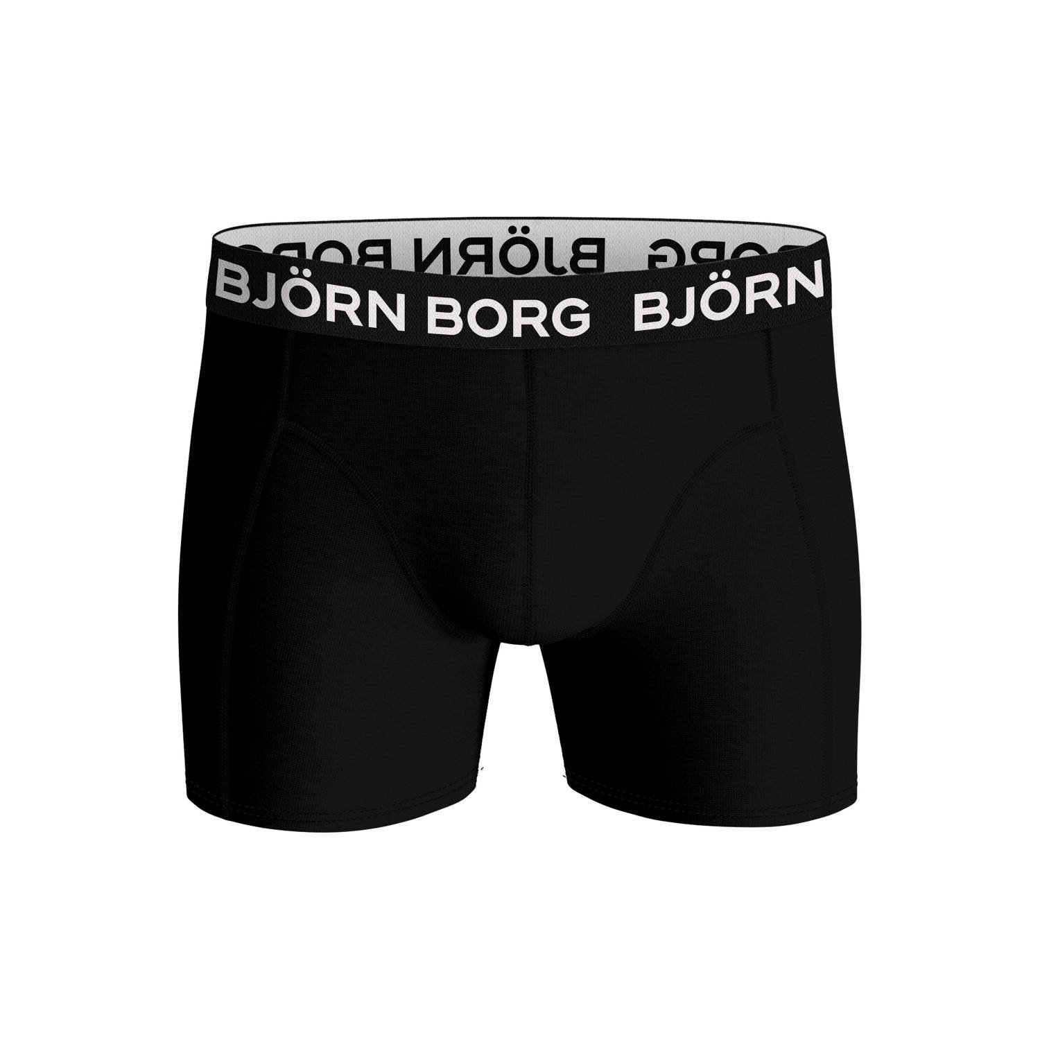 Björn Borg boxershort set van 7 groen zwart rood