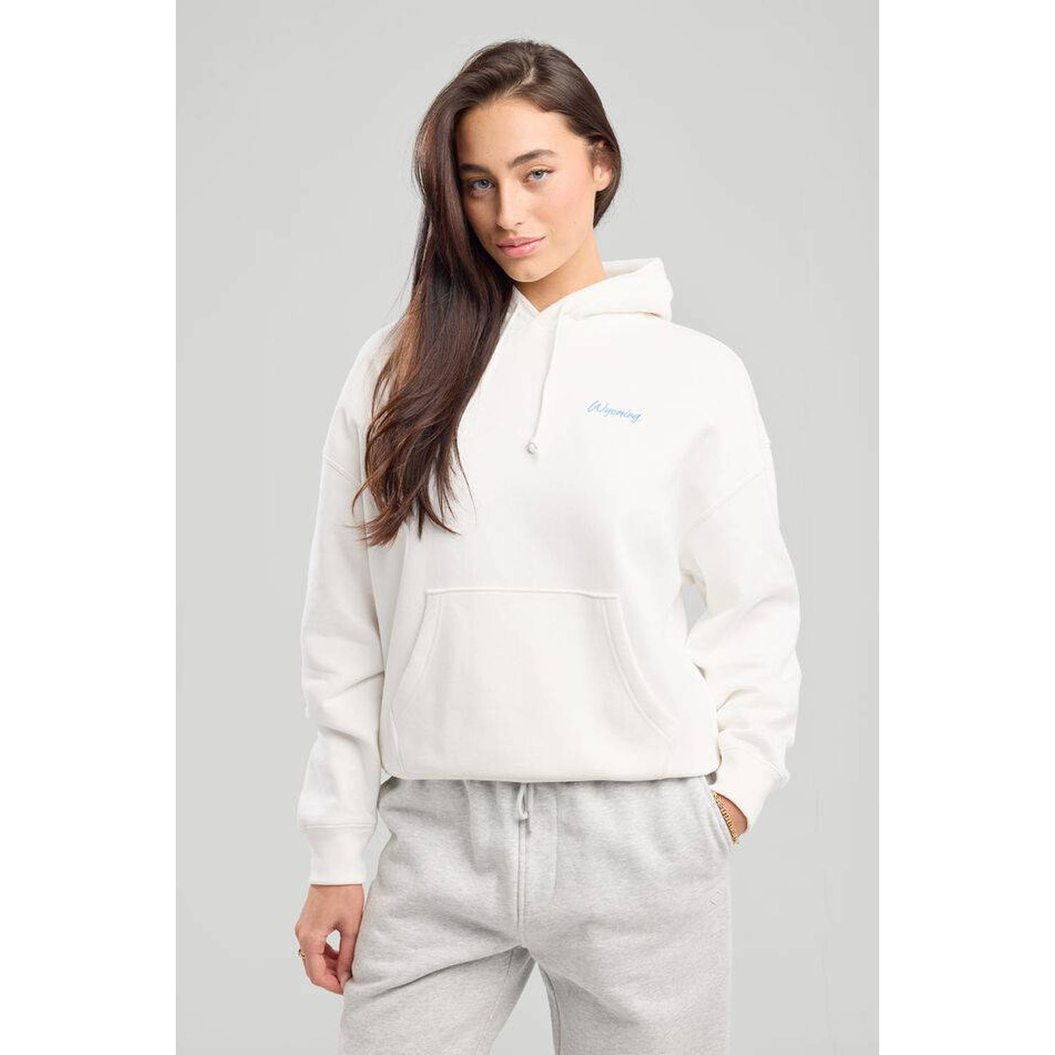America Today hoodie ecru